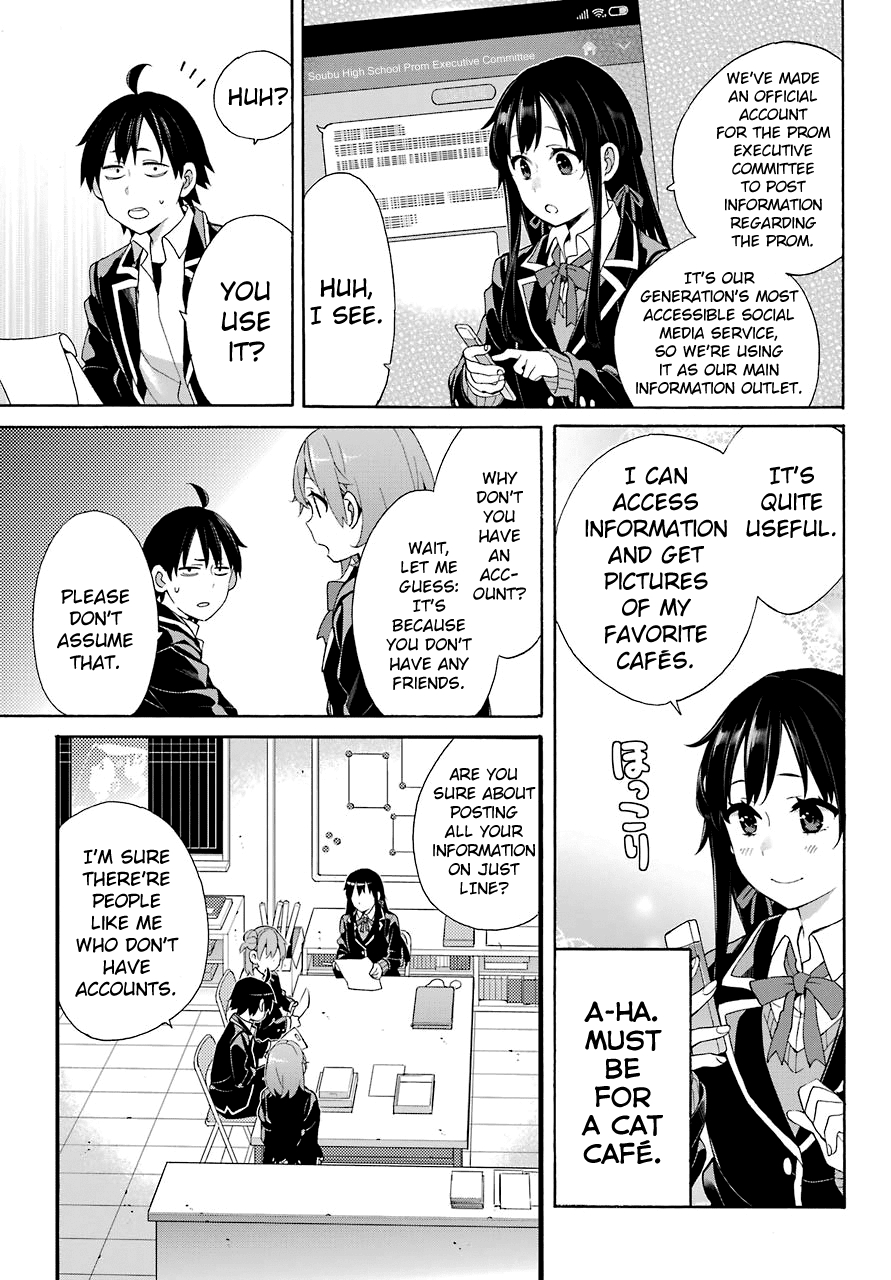 Yahari Ore No Seishun Rabukome Wa Machigatte Iru. - Mougenroku Chapter 68 #32