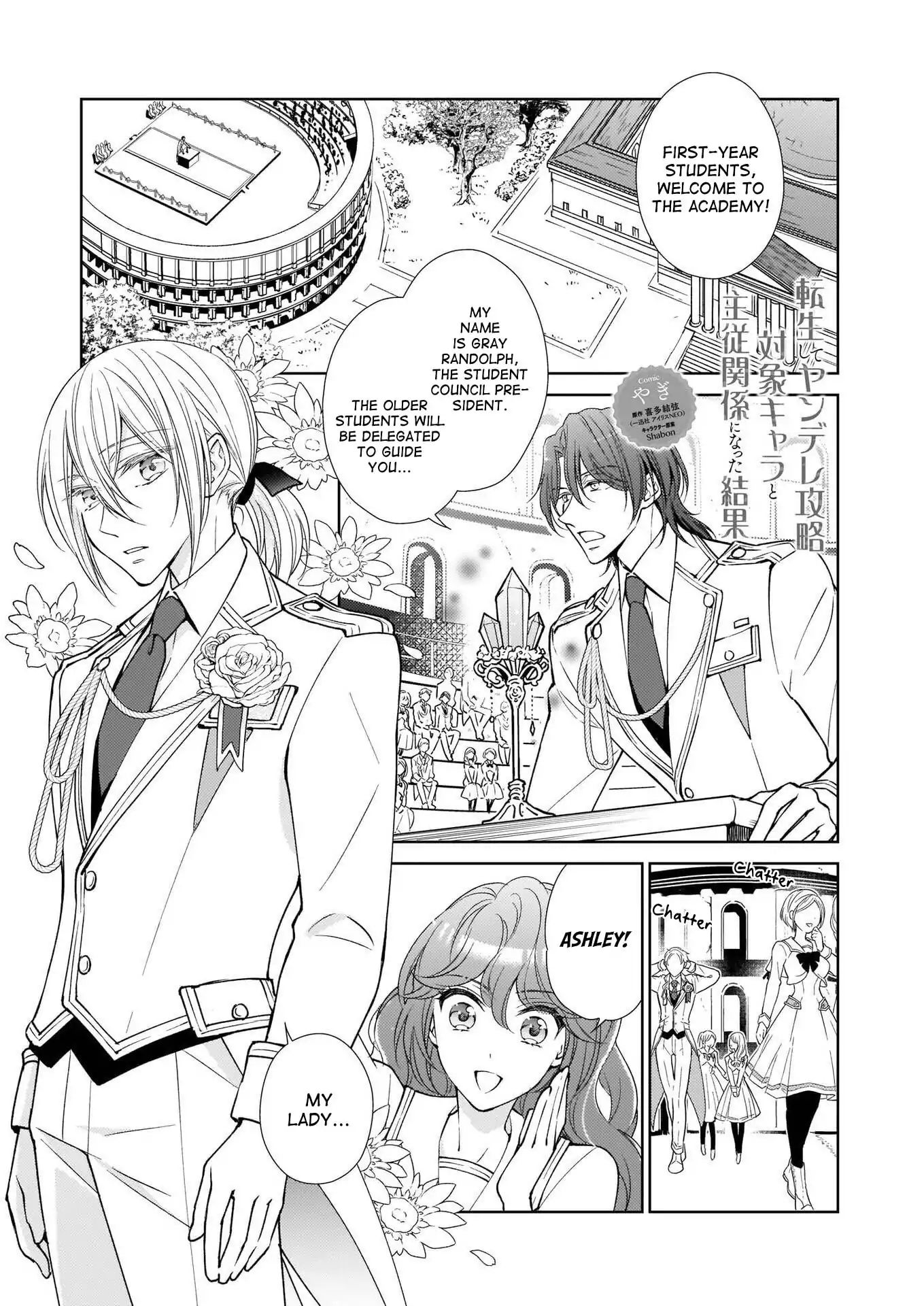 The Result Of Being Reincarnated Is Having A Master-Servant Relationship With The Yandere Love Interest Chapter 5 #1