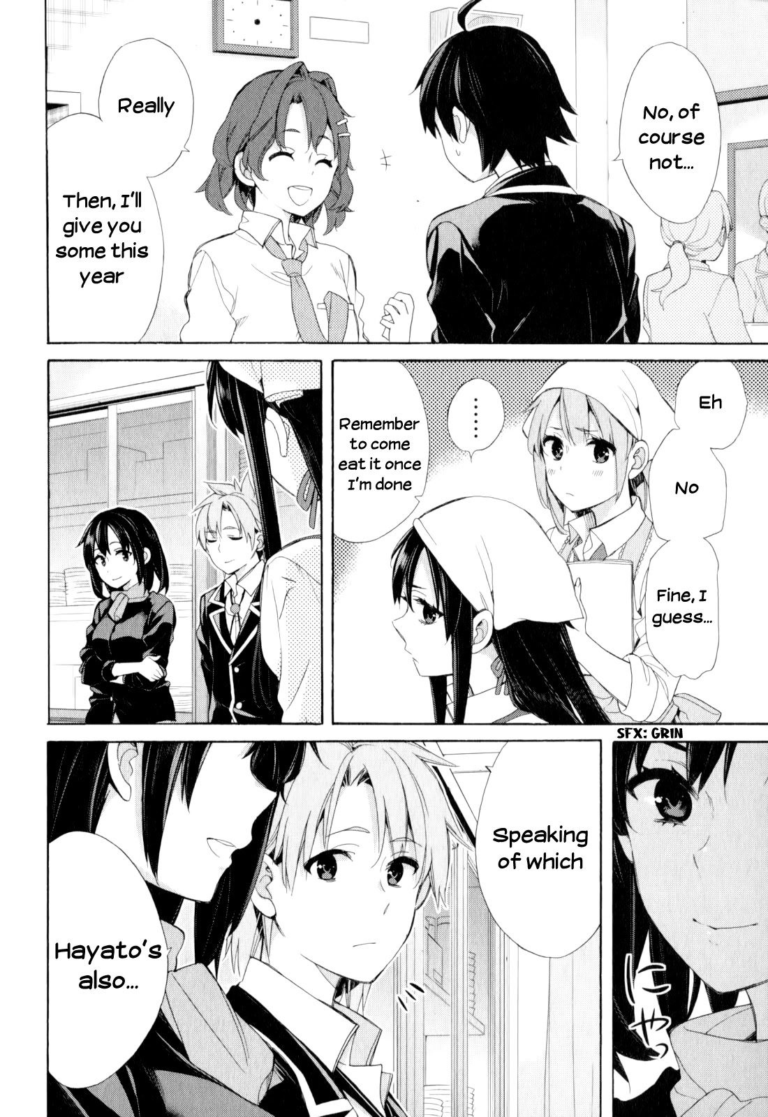 Yahari Ore No Seishun Rabukome Wa Machigatte Iru. - Mougenroku Chapter 54 #12