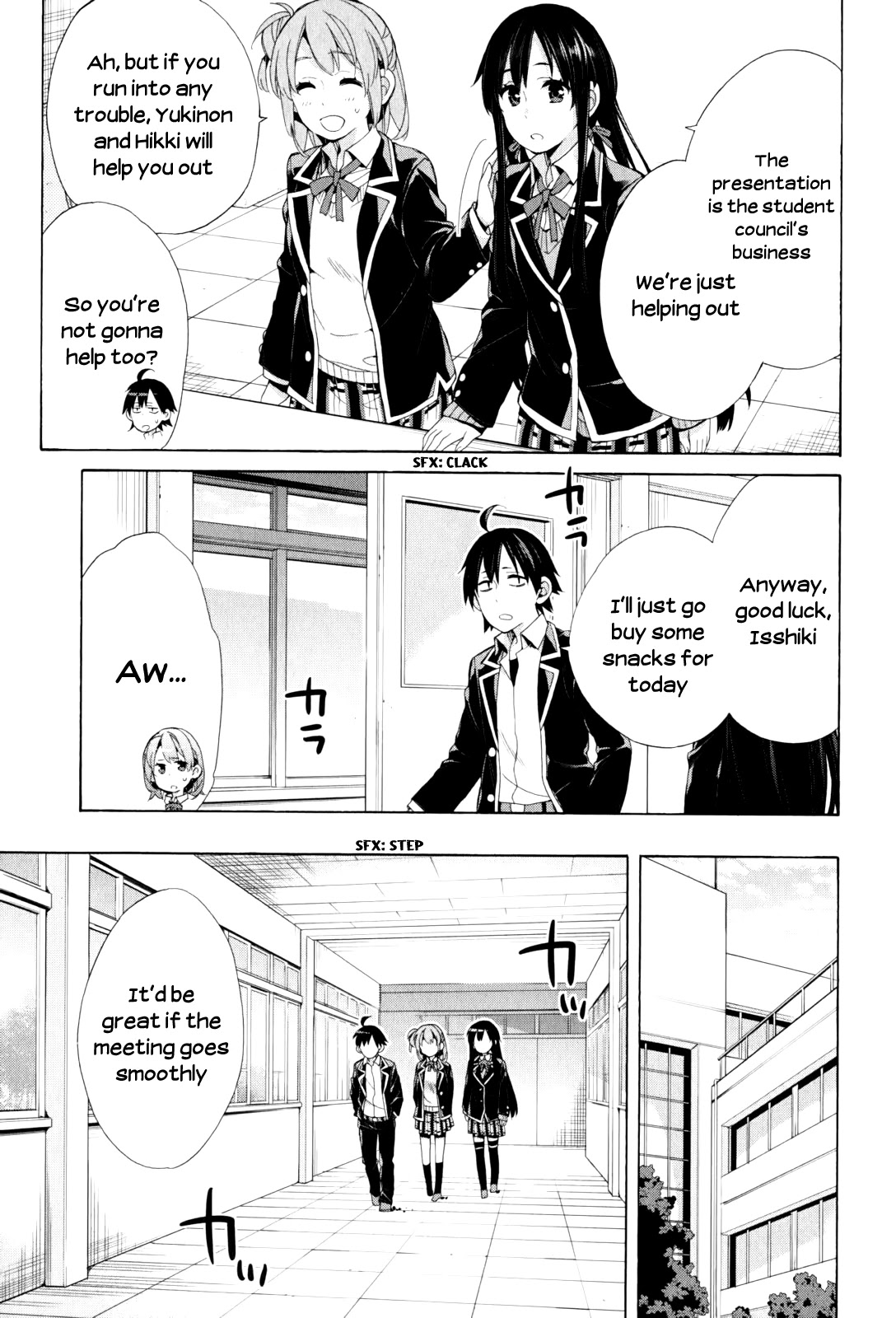 Yahari Ore No Seishun Rabukome Wa Machigatte Iru. - Mougenroku Chapter 45 #3