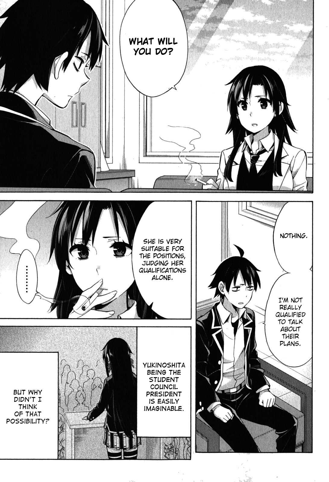 Yahari Ore No Seishun Rabukome Wa Machigatte Iru. - Mougenroku Chapter 33 #4