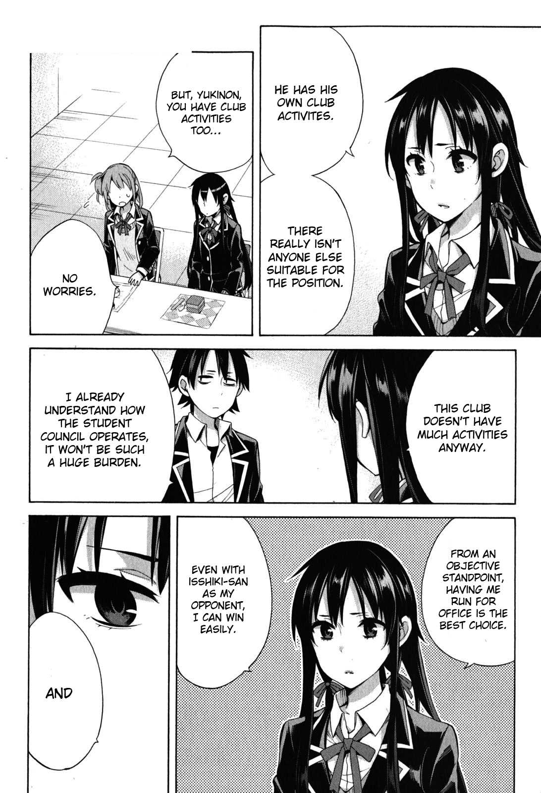 Yahari Ore No Seishun Rabukome Wa Machigatte Iru. - Mougenroku Chapter 33 #9