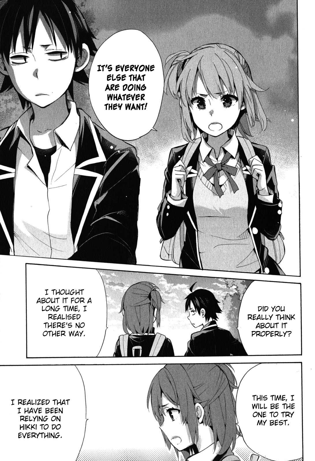 Yahari Ore No Seishun Rabukome Wa Machigatte Iru. - Mougenroku Chapter 33 #17