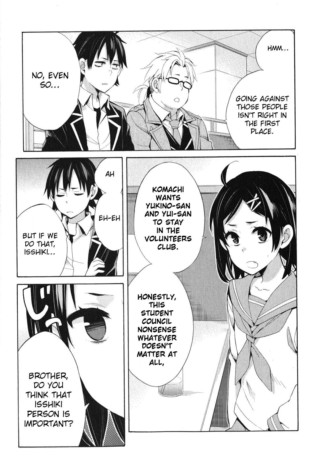 Yahari Ore No Seishun Rabukome Wa Machigatte Iru. - Mougenroku Chapter 33 #51