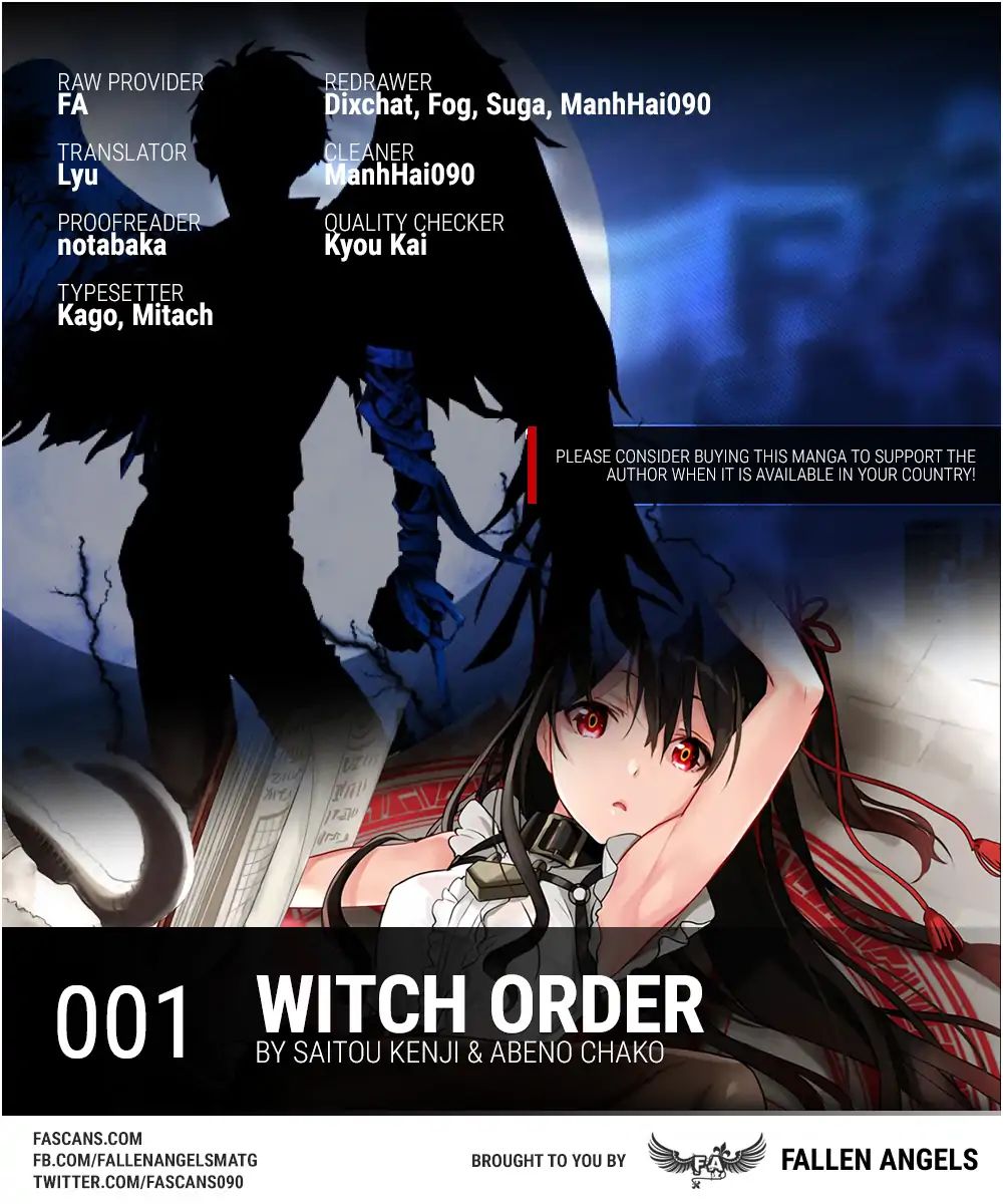 Witch Order Chapter 1 #1