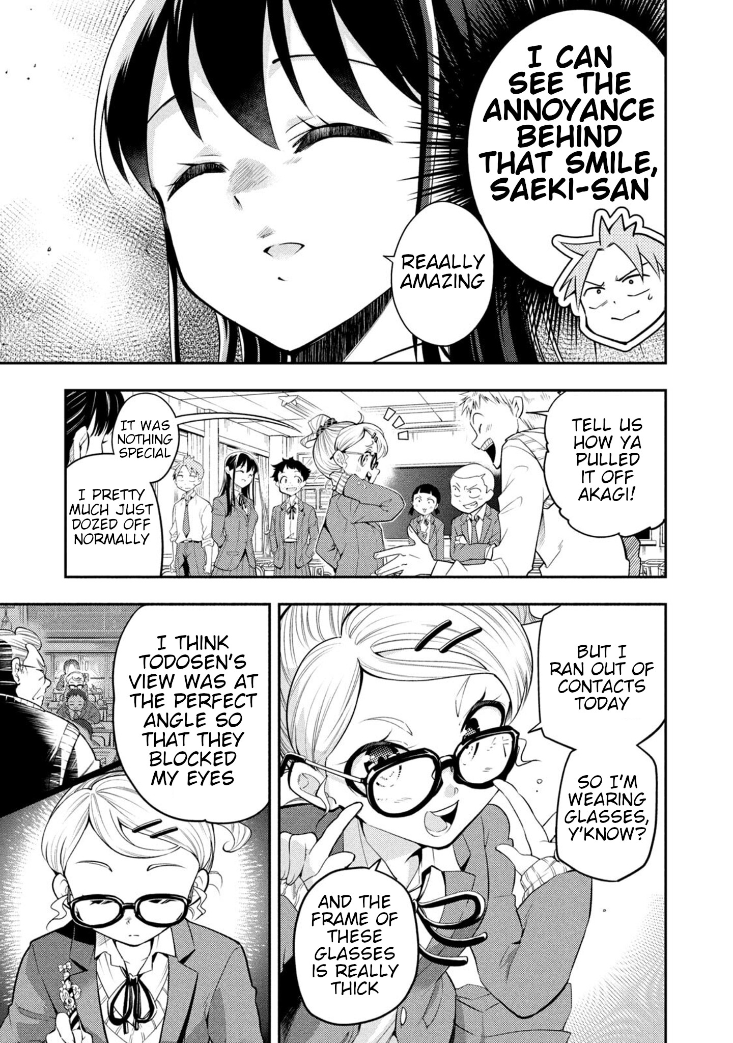 Dignified Asleep Saeki Chapter 48 #3