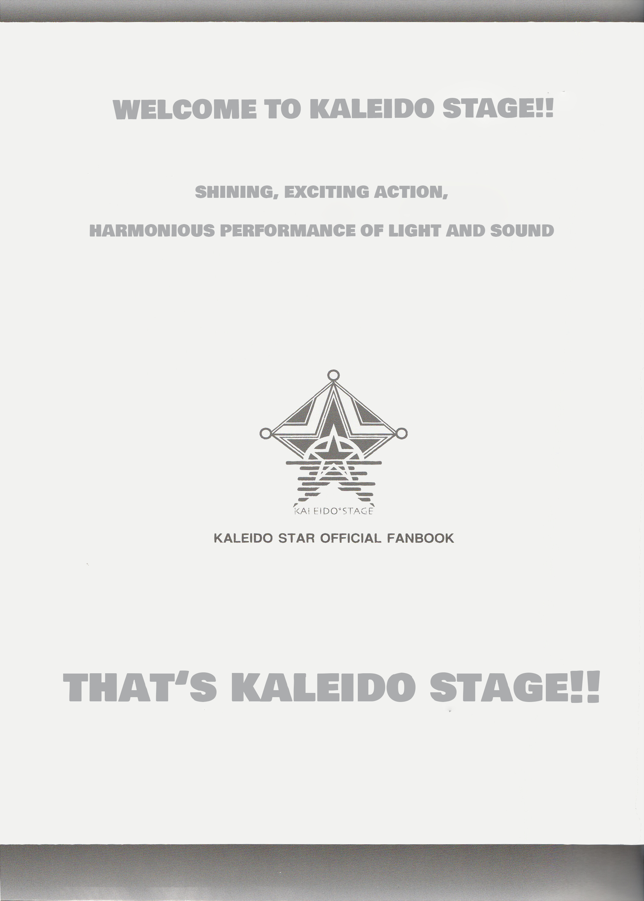 Kaleido Star Official Fanbook Chapter 1 #9