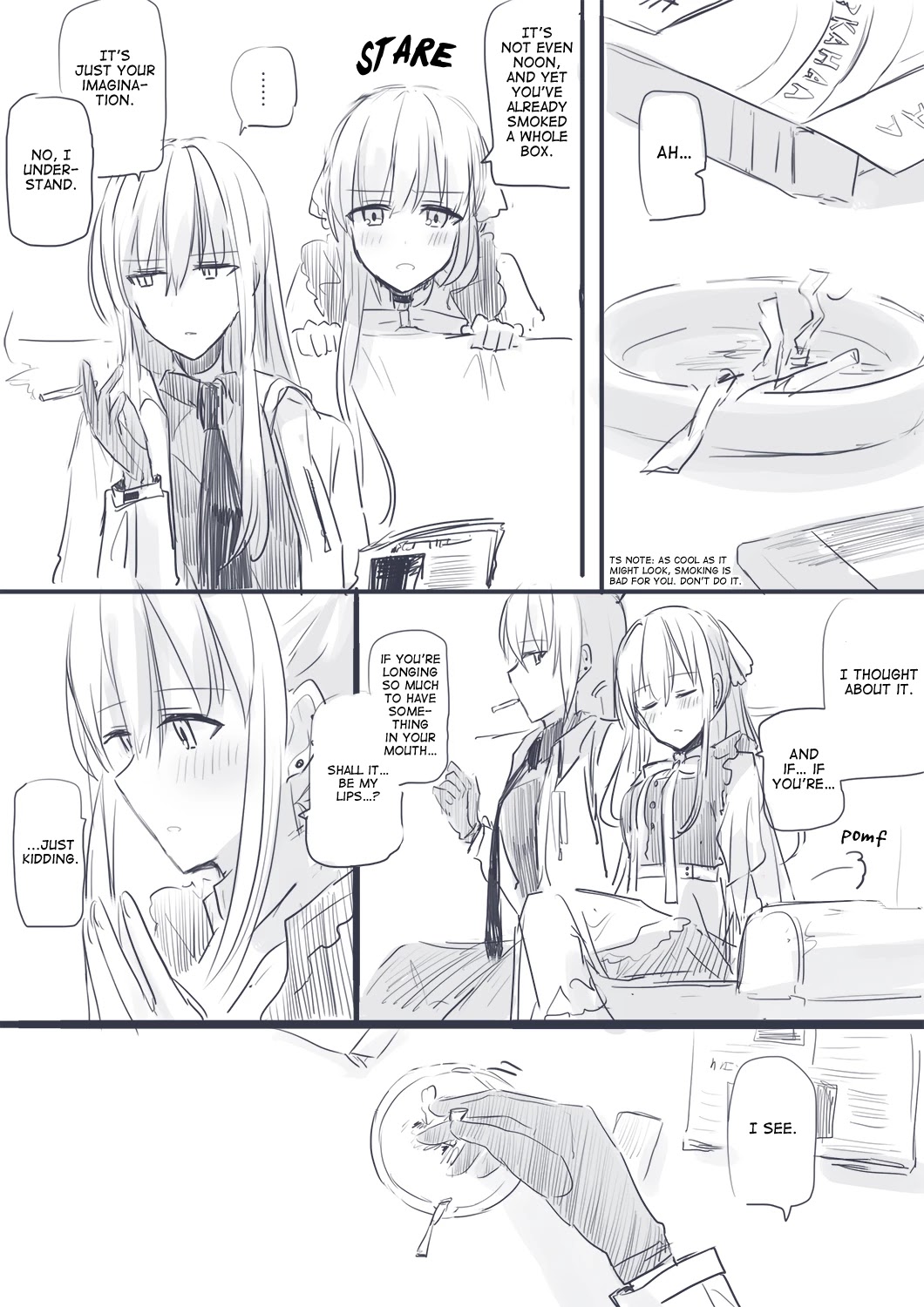 Peaceful Yuri Manga Chapter 4 #1