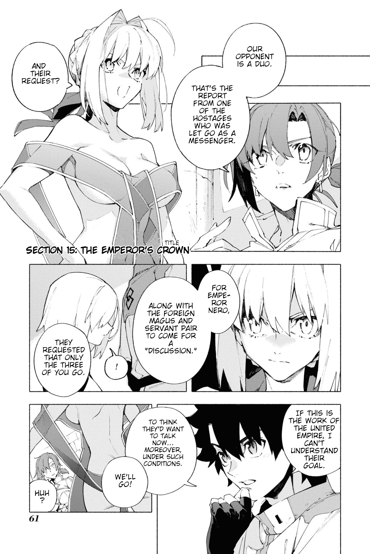 Fate/grand Order -Mortalis:stella- Chapter 15 #1