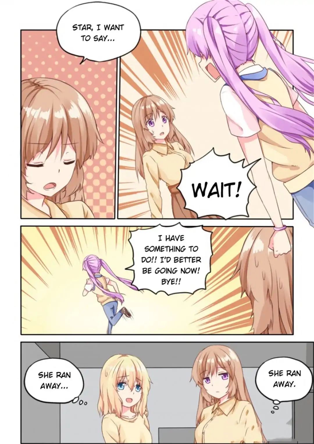 Why Did I, The Mc Of Gal Game Jump Into A World Of Yuri Comic? Chapter 33 #3