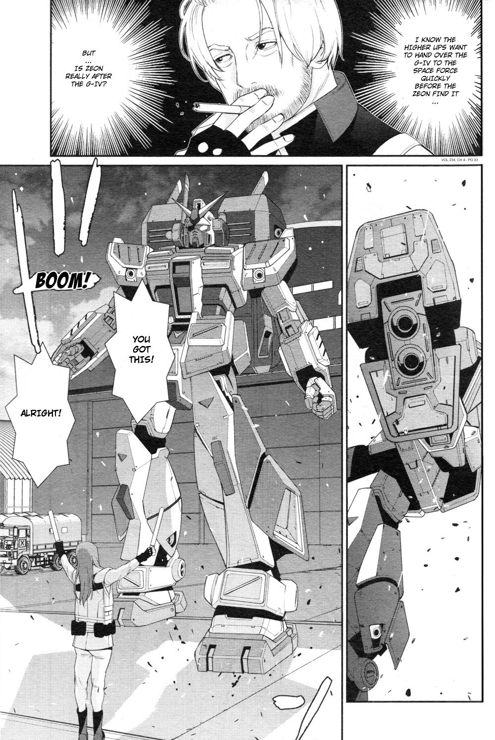 Mobile Suit Gundam 0080 - War In The Pocket Chapter 4 #33