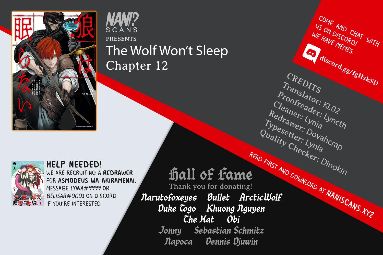The Wolf Won't Sleep Chapter 12 #1