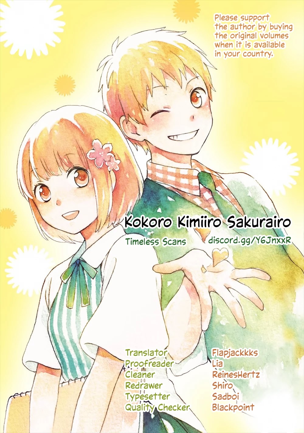 Kokoro Kimiiro Sakura Iro Chapter 28 #1