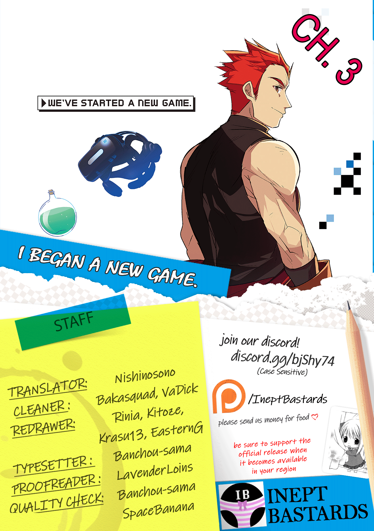 I Began A New Game Chapter 3 #1