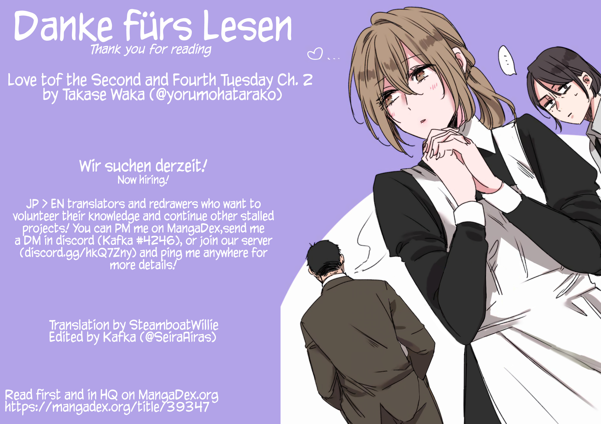 Love Of The Second And Fourth Tuesday Chapter 2 #21