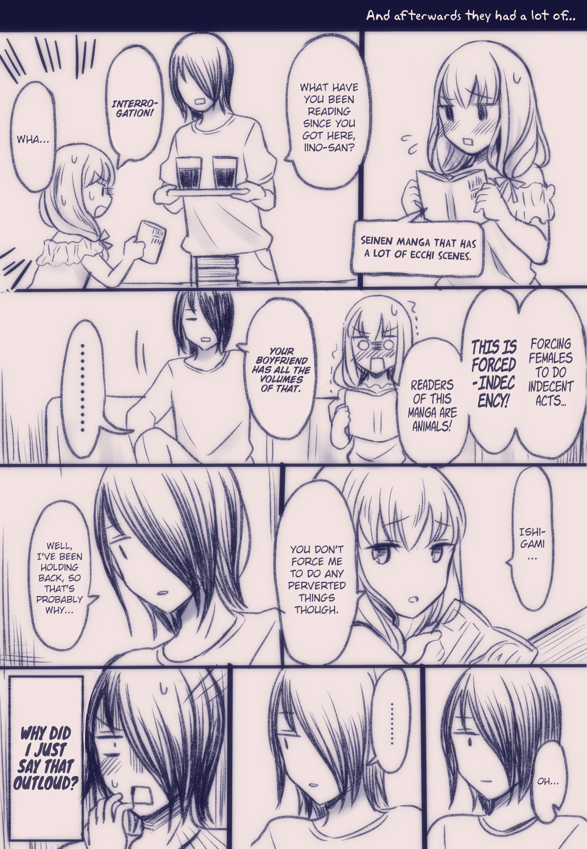 Kaguya-Sama Wa Kokurasetai: Ishigami X Iino Fancomics Chapter 5 #29