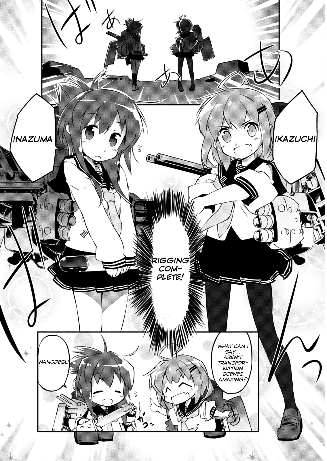 Kantai Collection -Kancolle- Nano Desu! Chapter 1 #18