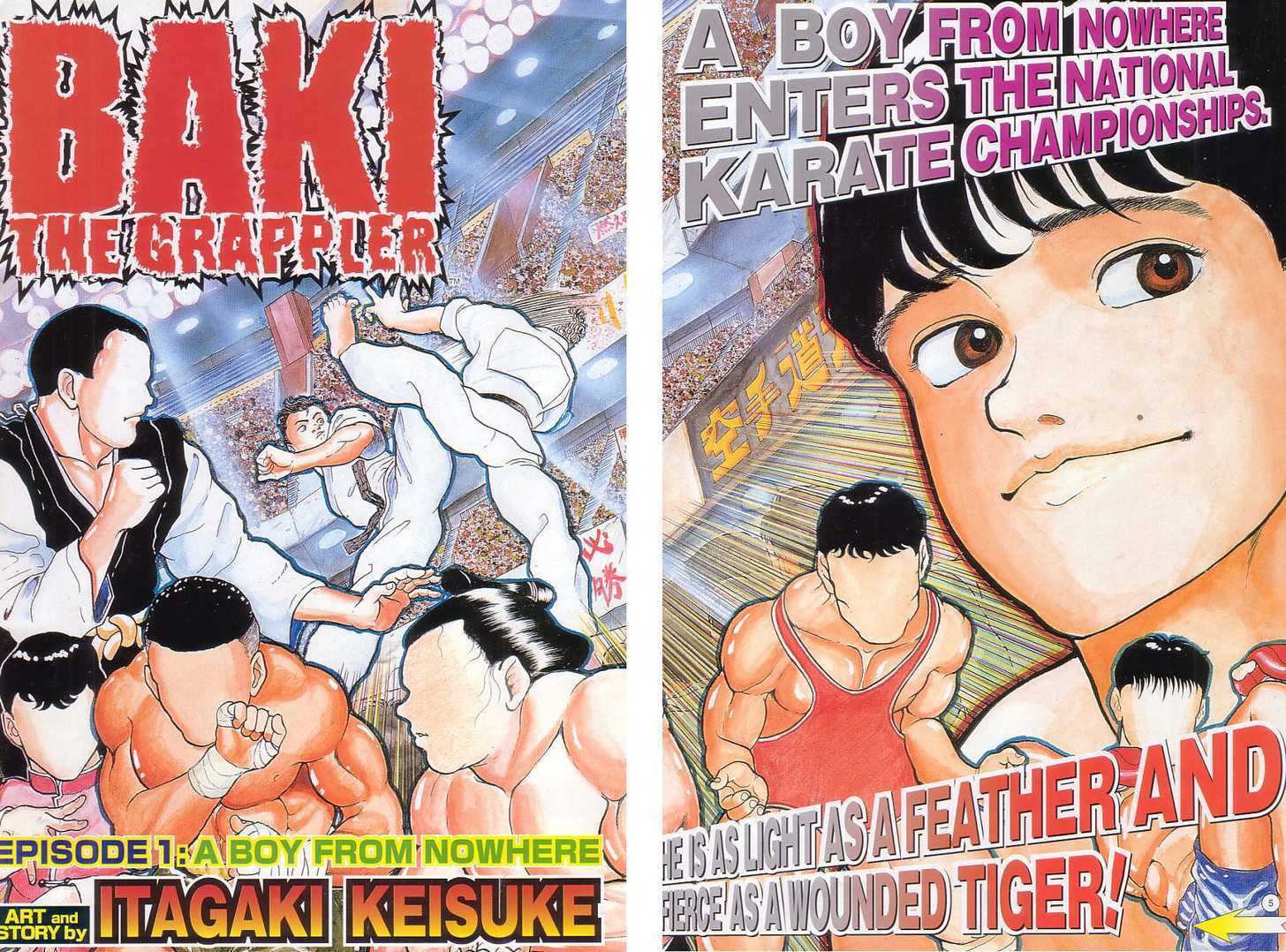 Grappler Baki Chapter 1 #3