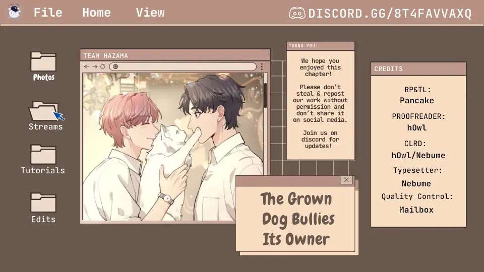The Grown Dog Bullies Its Owner Chapter 2 #1