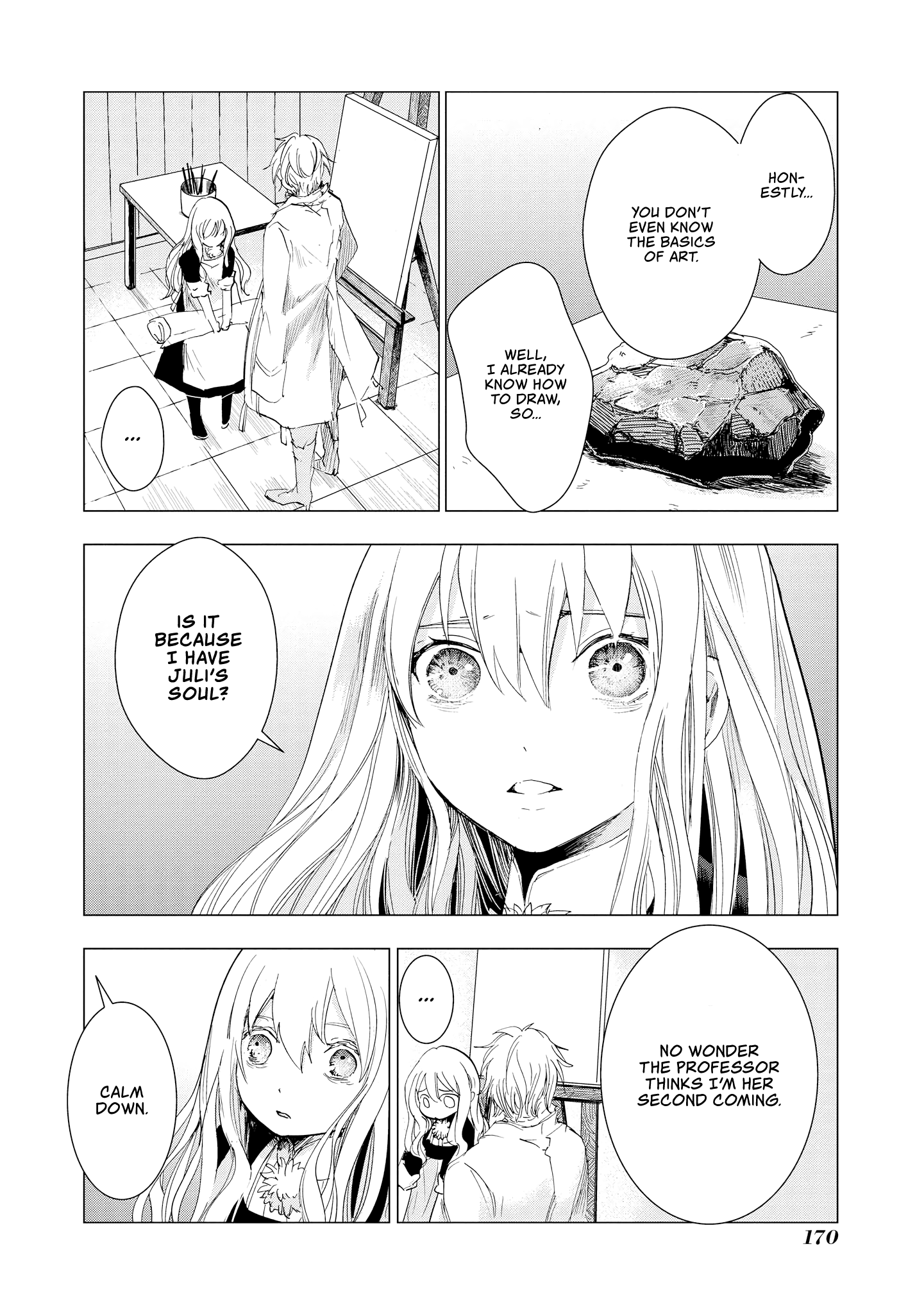 Shikabane Shoujo To Kakanai Gaka Chapter 8 #8