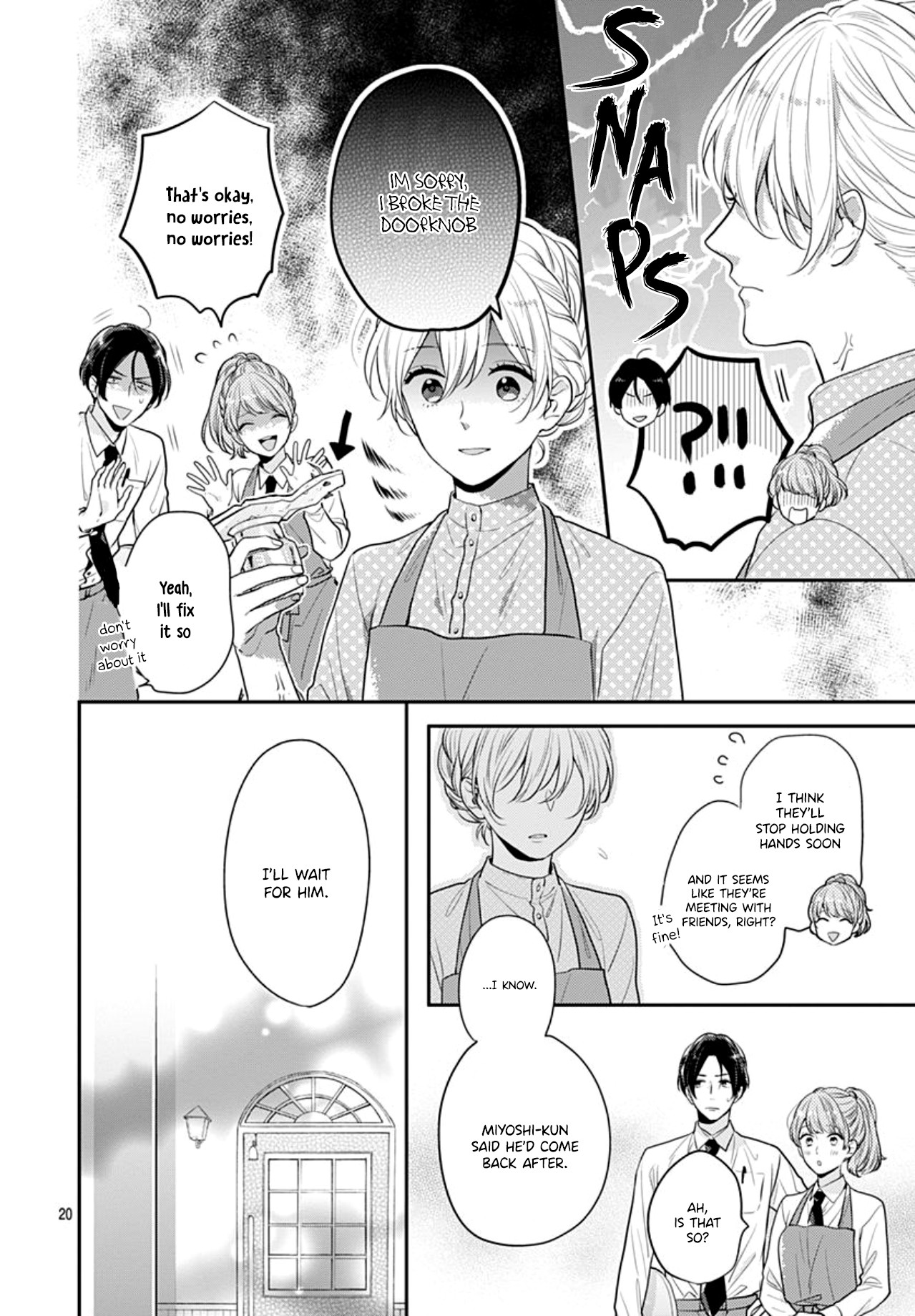 Soko No Koisuru Baitosho-Kun Chapter 4 #22