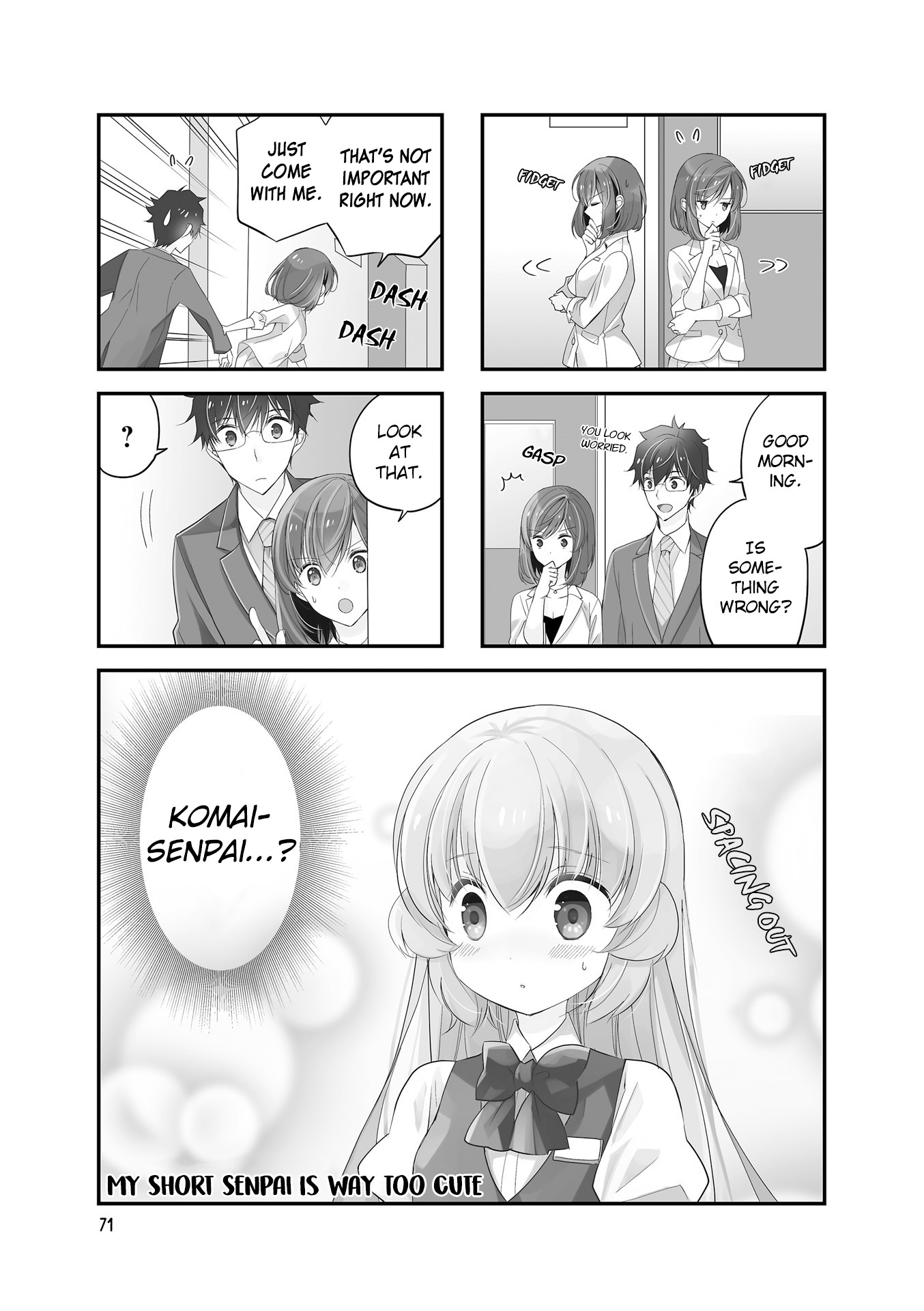 My Short Senpai Is Way Too Cute Chapter 25 #2