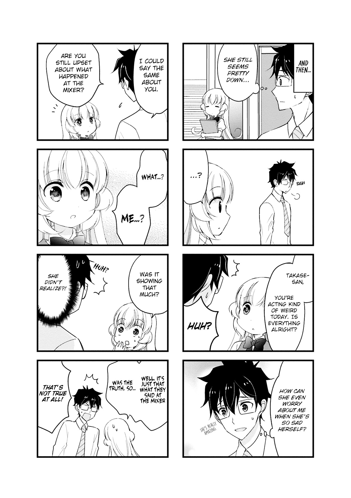 My Short Senpai Is Way Too Cute Chapter 15 #8