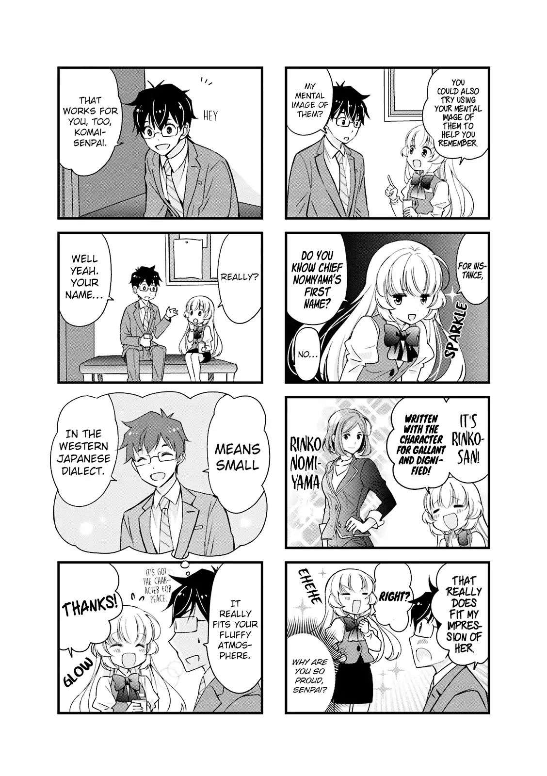 My Short Senpai Is Way Too Cute Chapter 8 #6