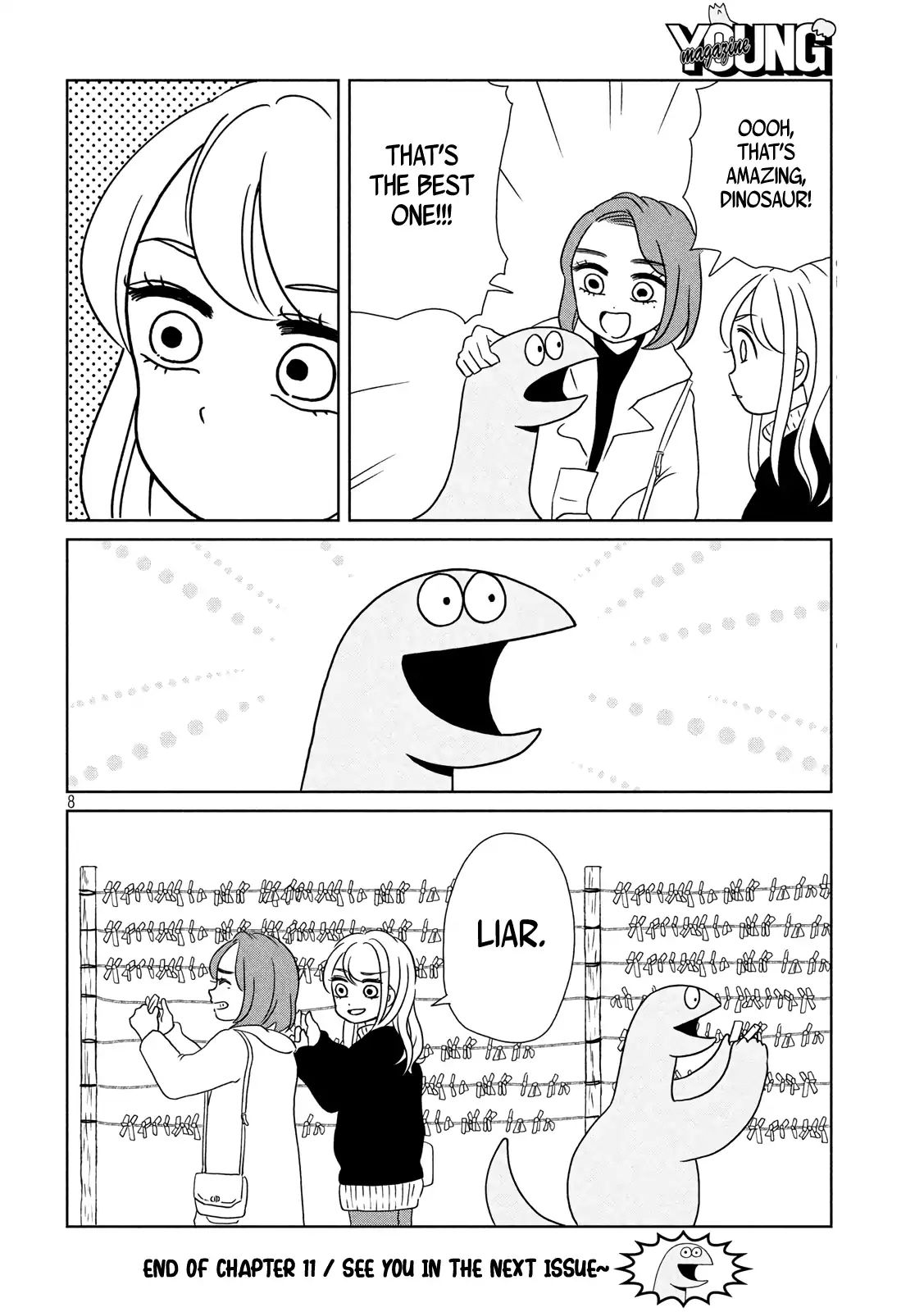 Gyaru And Dinosaur Chapter 11 #8