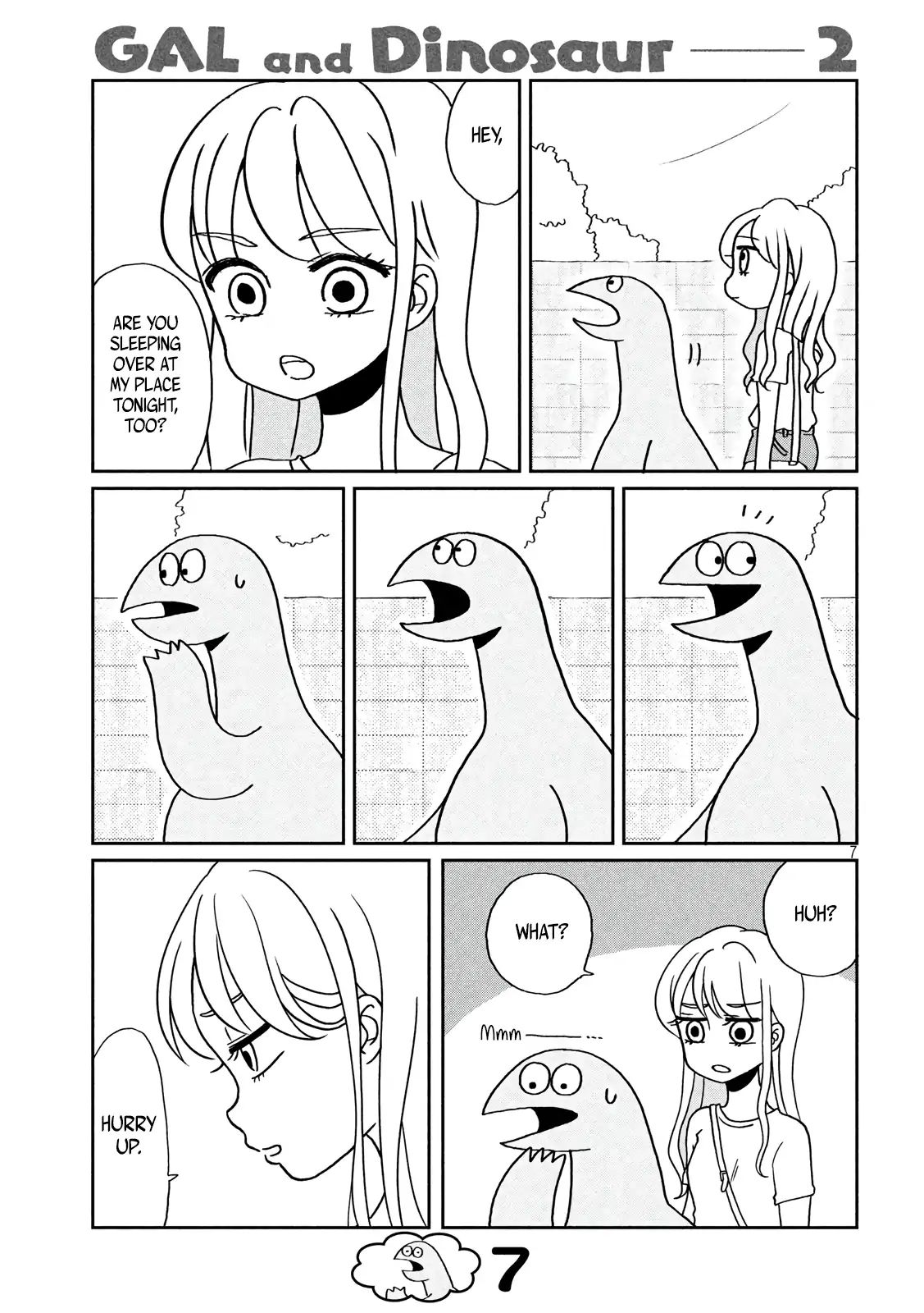 Gyaru And Dinosaur Chapter 2 #7