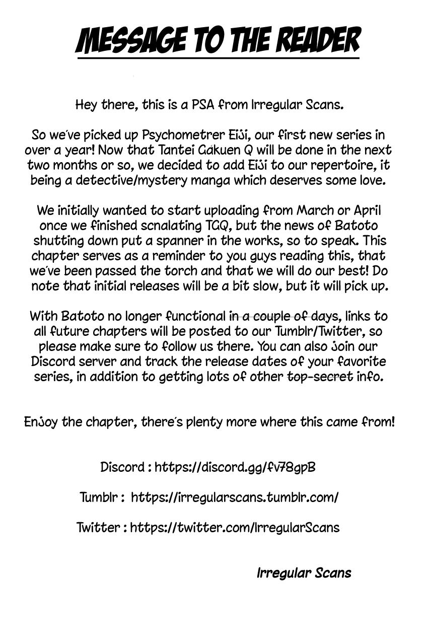 Psychometrer Eiji Chapter 127 #2