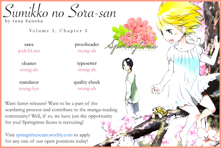 Sumikko No Sora-San Chapter 3 #26