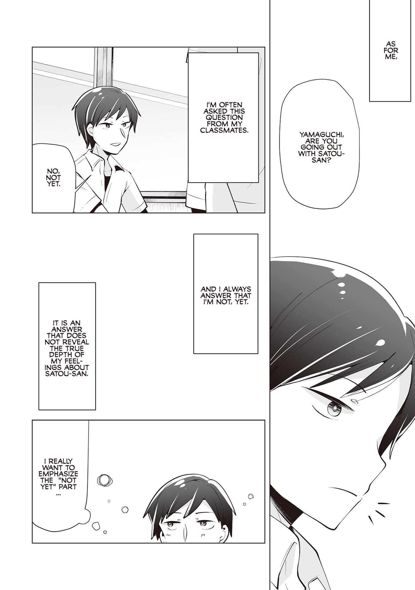 Satou-San Who Sits Next To Me Chapter 18 #6