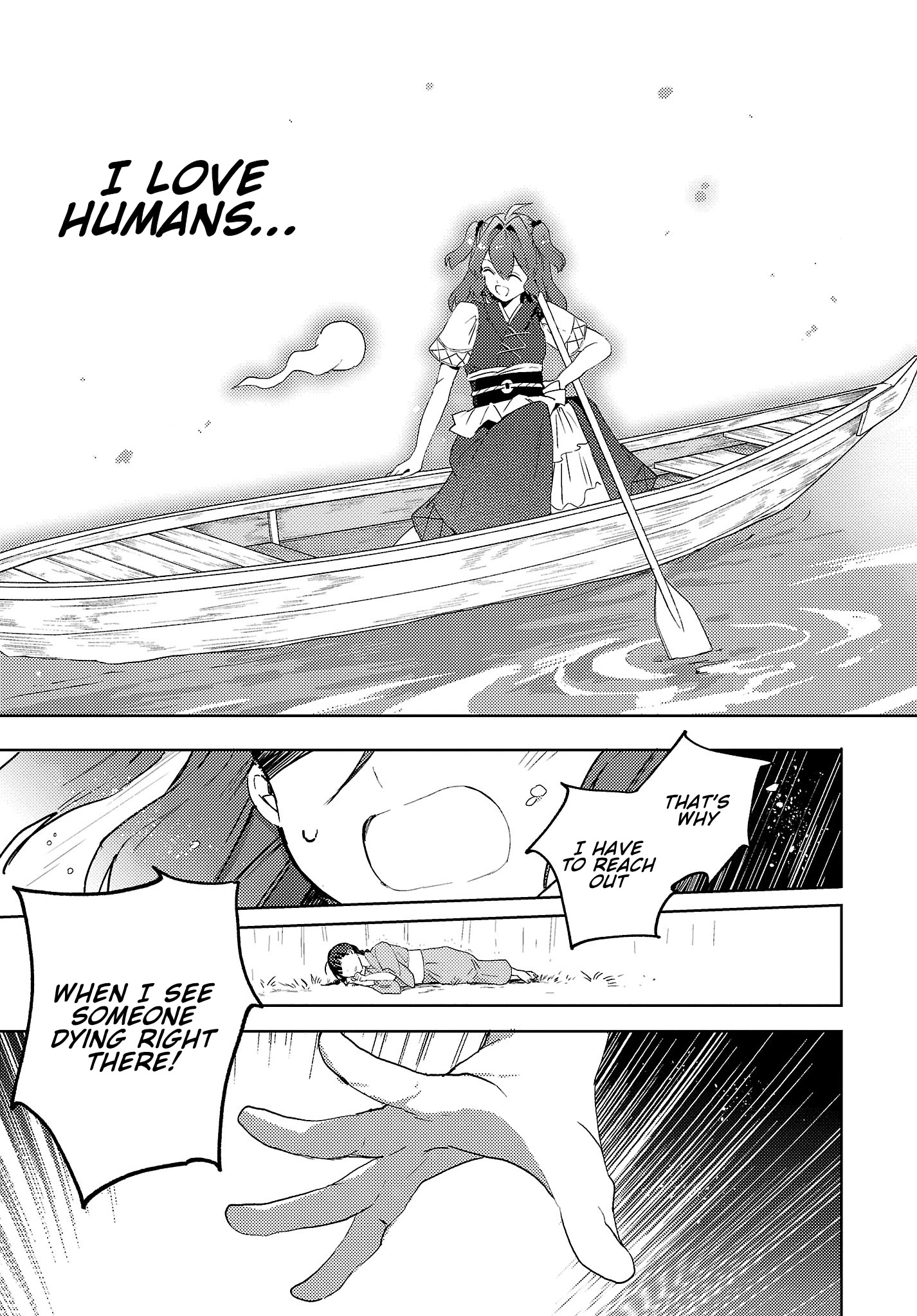 The Shinigami's Rowing Her Boat As Usual - Touhou Chapter 6 #9