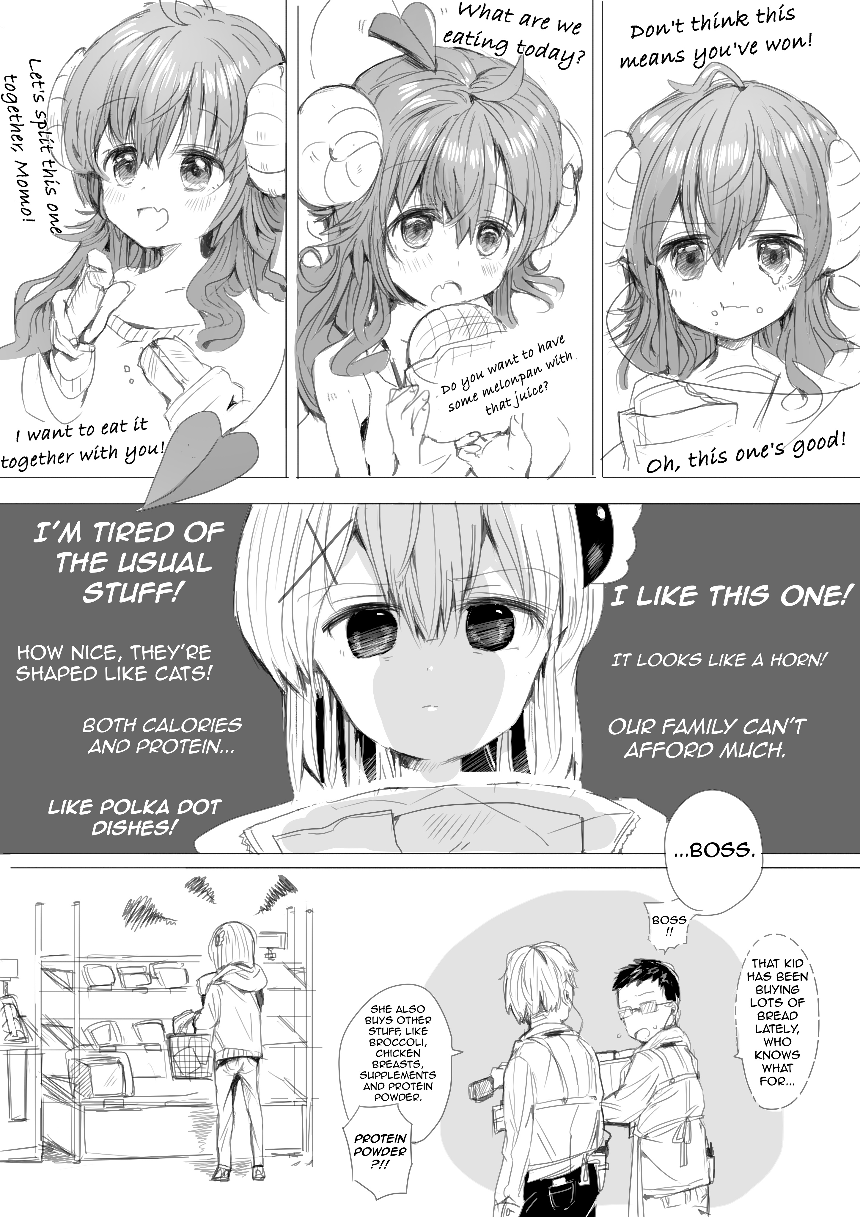 Tamuhei's Machikado Mazoku Twitter Manga (Doujin) Chapter 3 #1