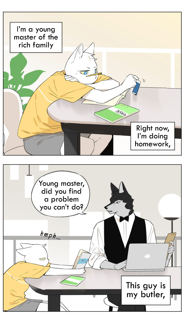 Wolf Butler And His Cat Master Chapter 12 #1