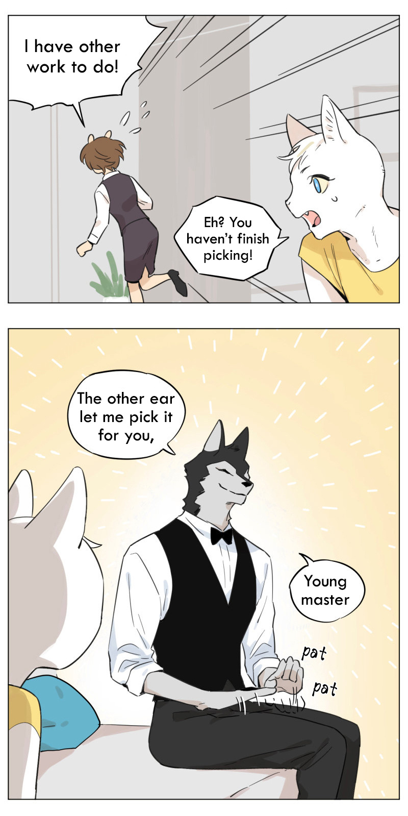 Wolf Butler And His Cat Master Chapter 4 #7