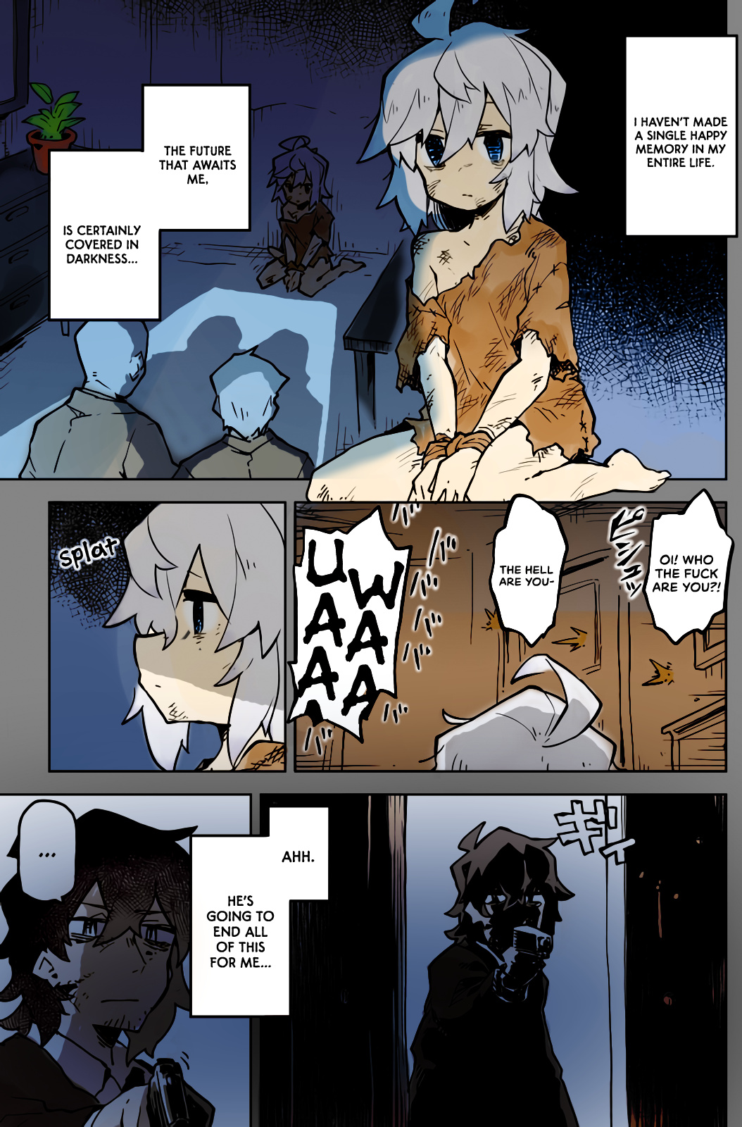 The Terrifying Hitman And The Little Girl He Took In (Fan Colored) Chapter 1 #1