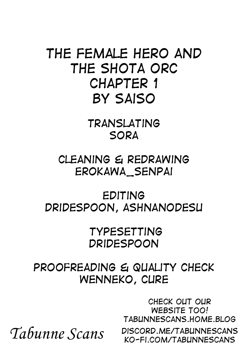 The Female Hero And The Shota Orc Chapter 1 #6