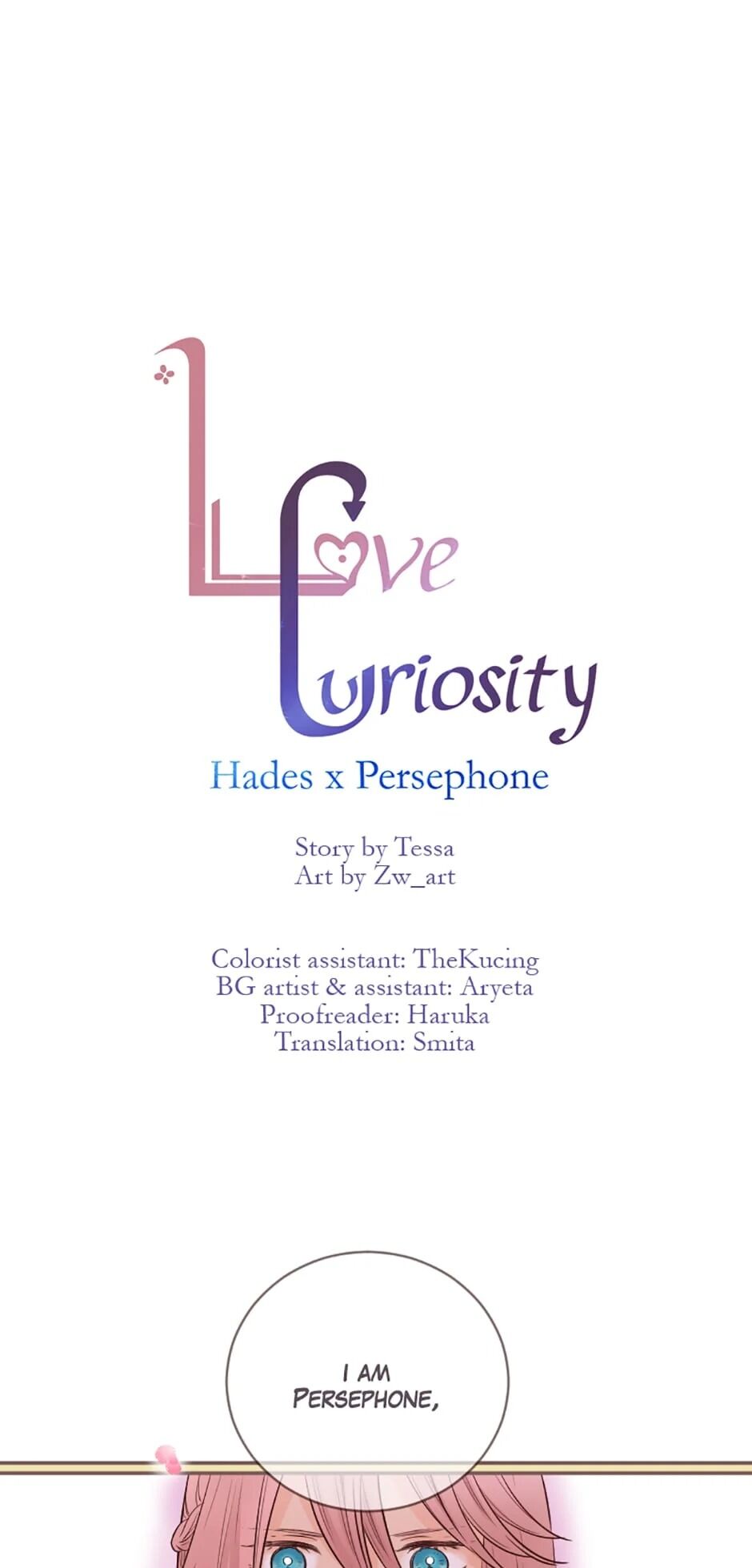 Love Curiosity: Hades X Persephone Chapter 15 #1