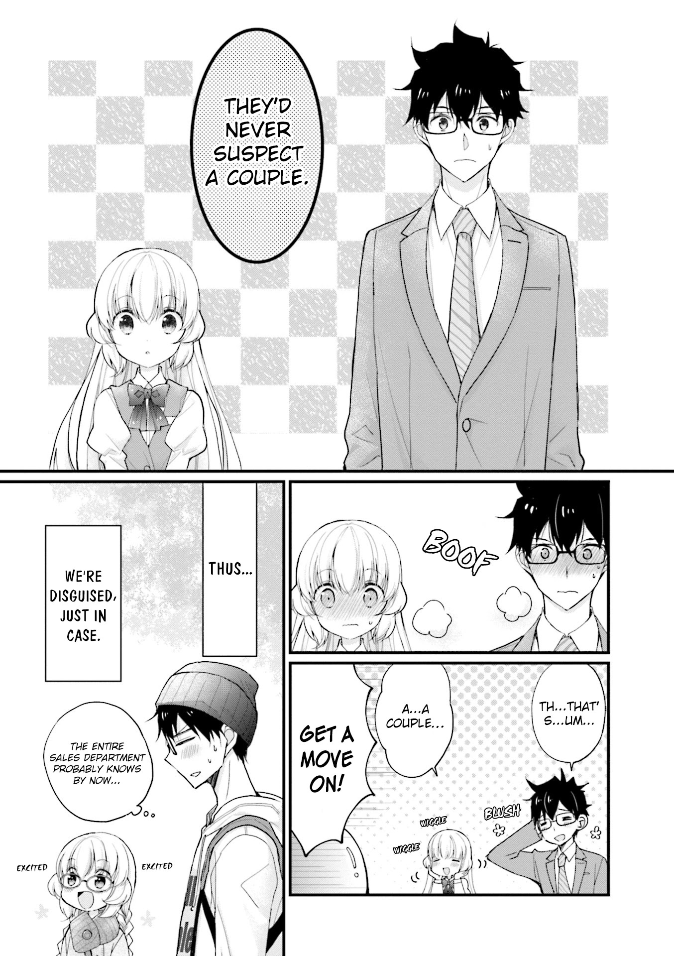 Chicchai Kanojo Senpai Ga Kawaisugiru. Chapter 4 #3