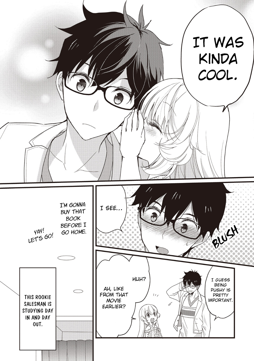 Chicchai Kanojo Senpai Ga Kawaisugiru. Chapter 2 #12