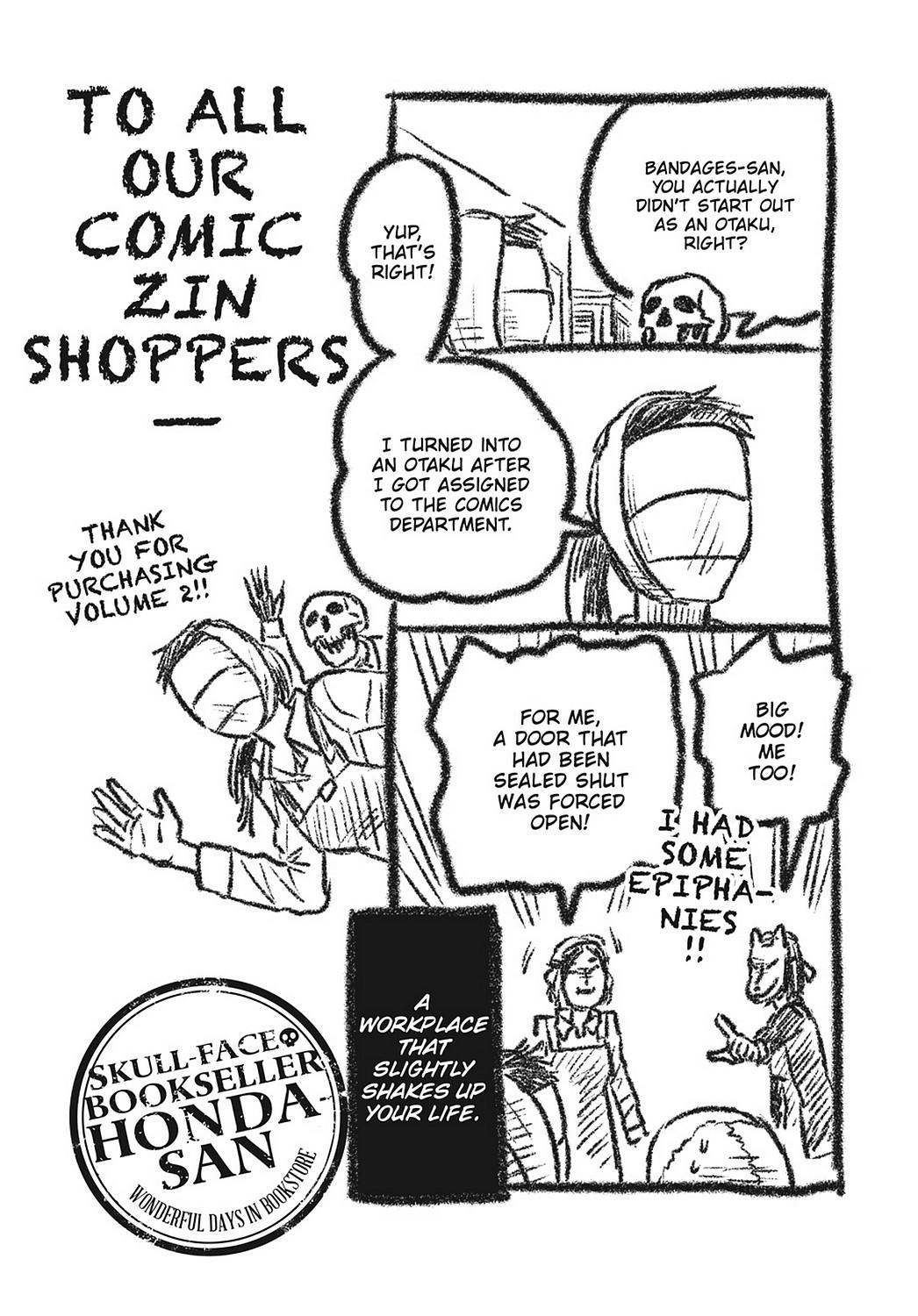 Skull-Face Bookseller Honda-San Chapter 24.5 #29