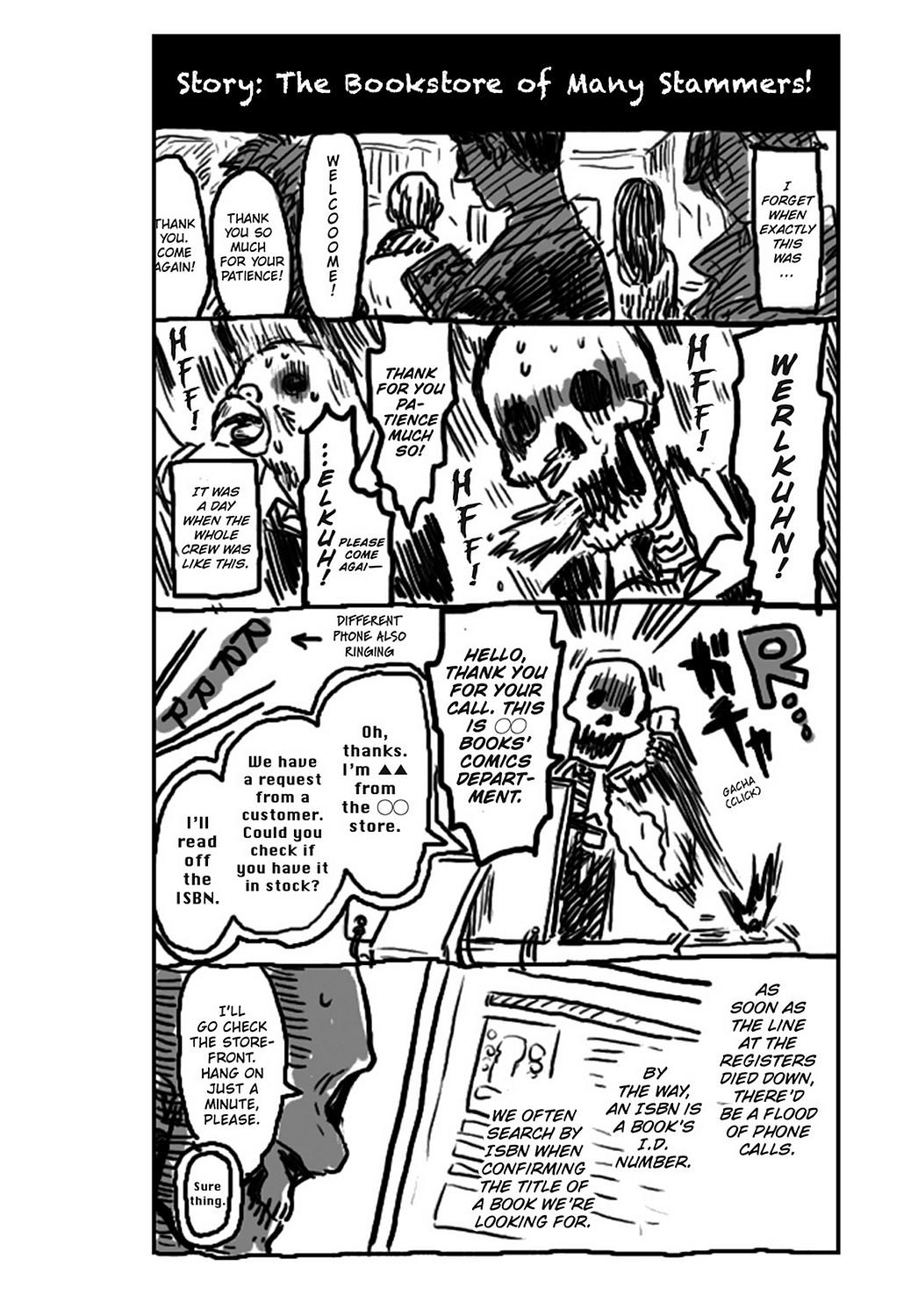 Skull-Face Bookseller Honda-San Chapter 24.5 #40