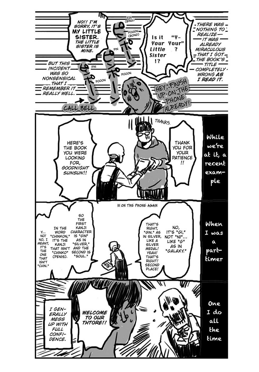 Skull-Face Bookseller Honda-San Chapter 24.5 #42