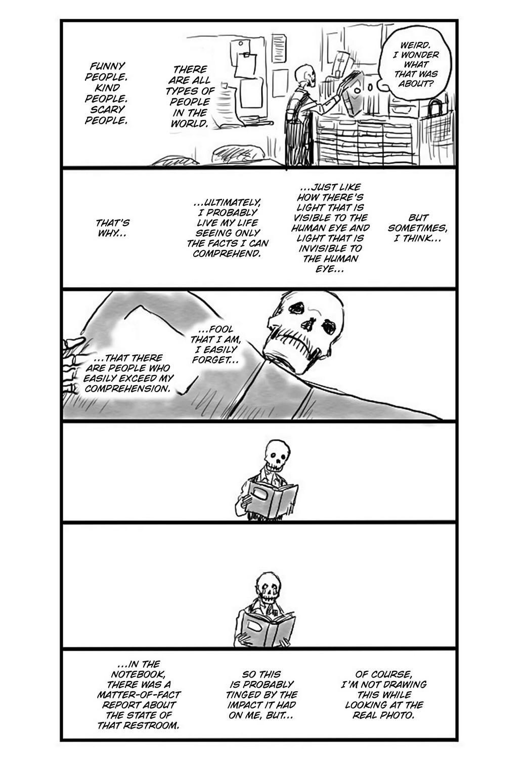 Skull-Face Bookseller Honda-San Chapter 24.5 #47