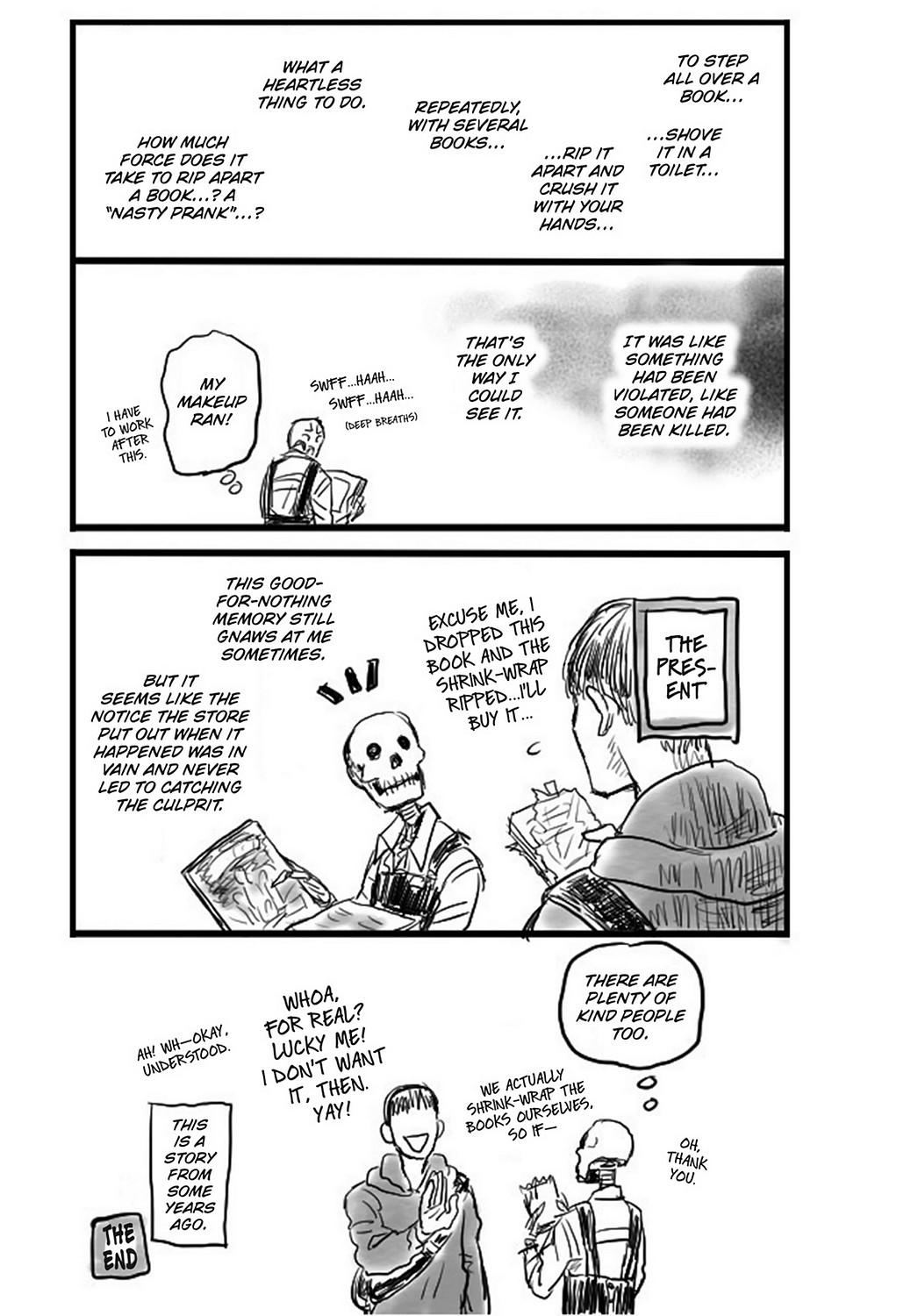 Skull-Face Bookseller Honda-San Chapter 24.5 #49
