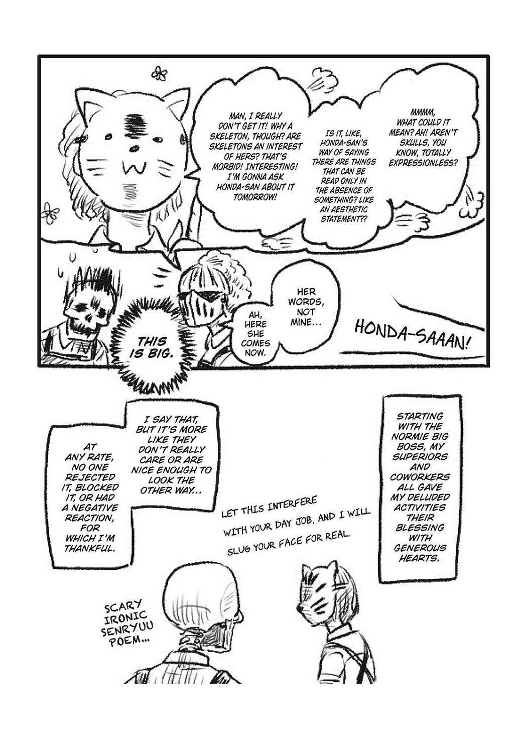 Skull-Face Bookseller Honda-San Chapter 24.5 #53