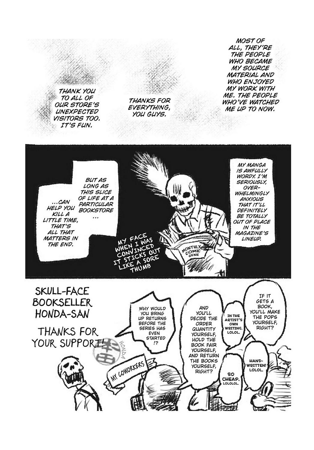 Skull-Face Bookseller Honda-San Chapter 24.5 #54