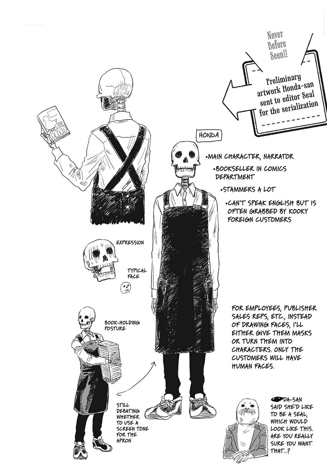 Skull-Face Bookseller Honda-San Chapter 24.5 #56